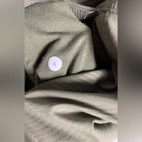 Lululemon Studio Crop - Olive Green - Picture 3 of 3